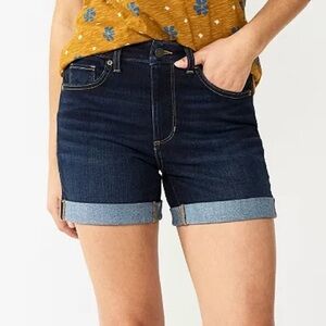 Women's Sonoma Goods For Life® High Rise 5" Denim Shorts